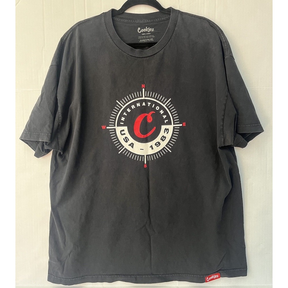 Cookies T Shirt‎  Size 2X Black See Pics For Stains.